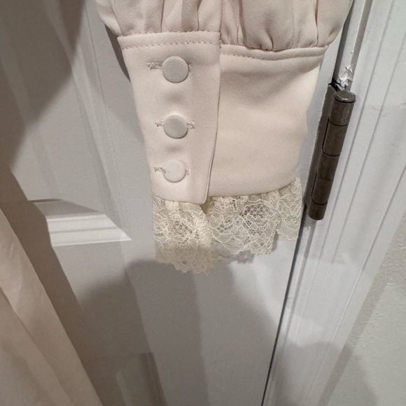 Nicola Bathie Ivory Belted Jumpsuit - Picture 5 of 6